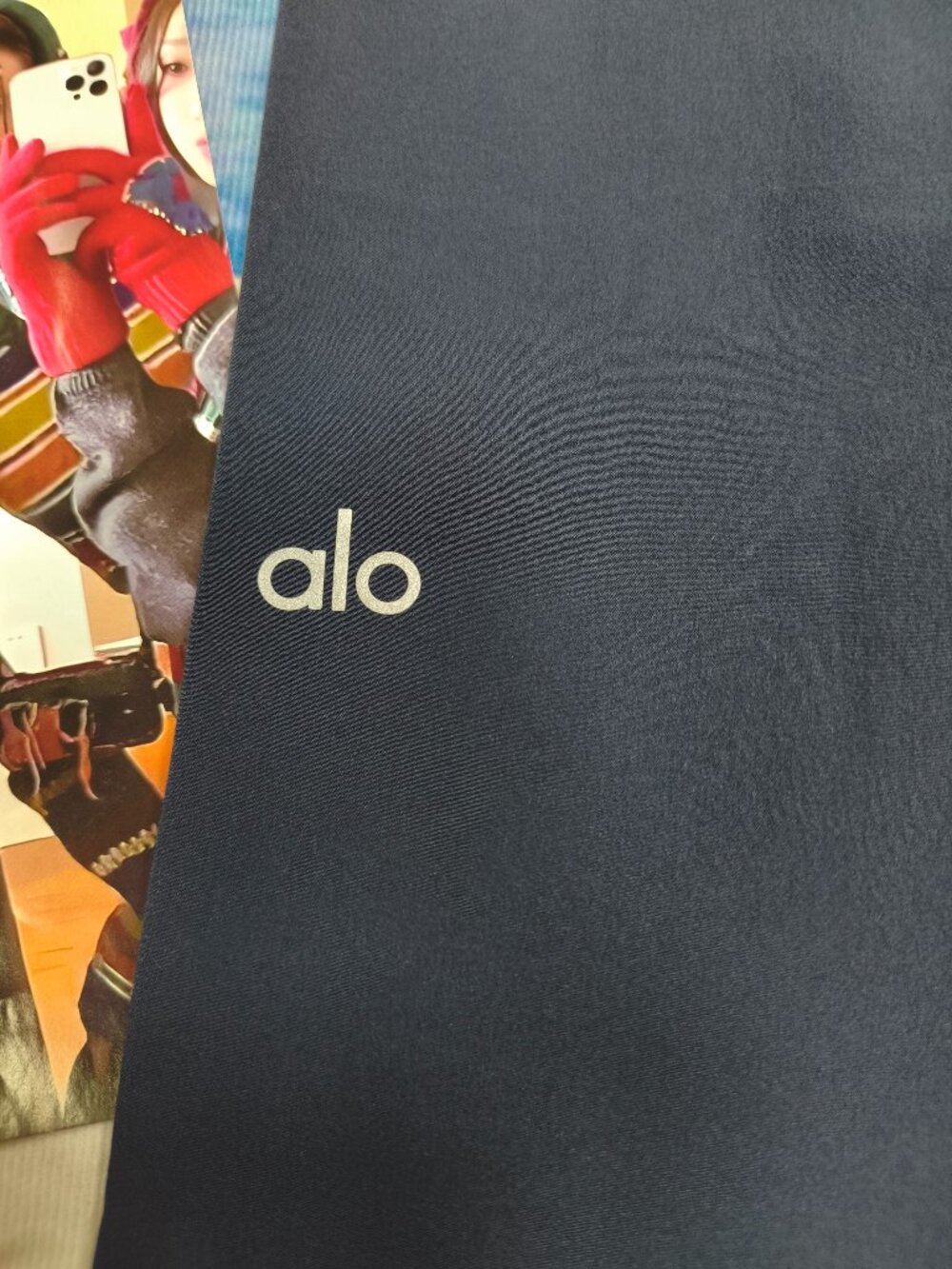 NWT ALO Yoga Navy Blue Suit Up Trouser (Regular) - Perfect Straight Leg Pants😍 - Picture 4 of 6